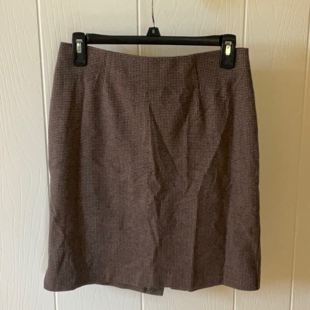 J.Jill stretch plaid pencil skirt size XS